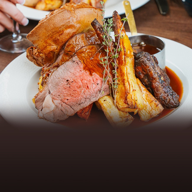 Sunday menu at The Anchor Inn