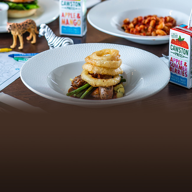 Children's menu at The Anchor Inn