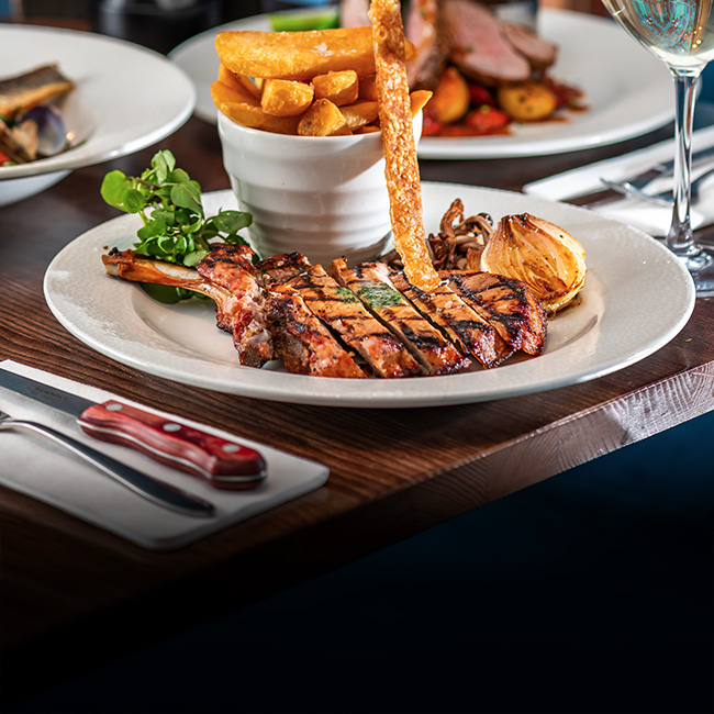 A La Carte menu at The Anchor Inn