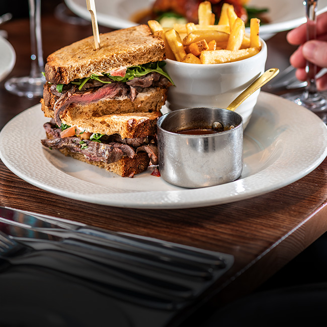 Brunch menu at The Anchor Inn