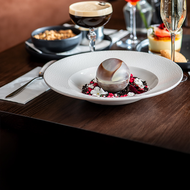 Dessert menu at The Anchor Inn