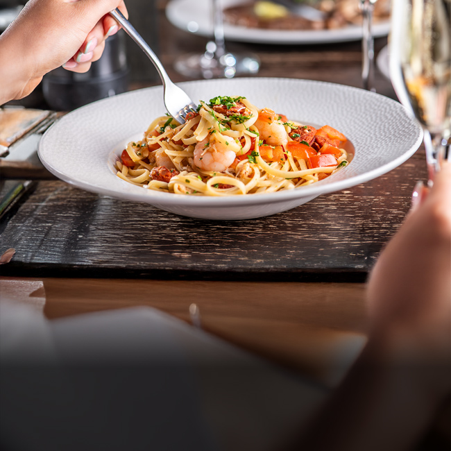 Dessert menu at The Anchor Inn